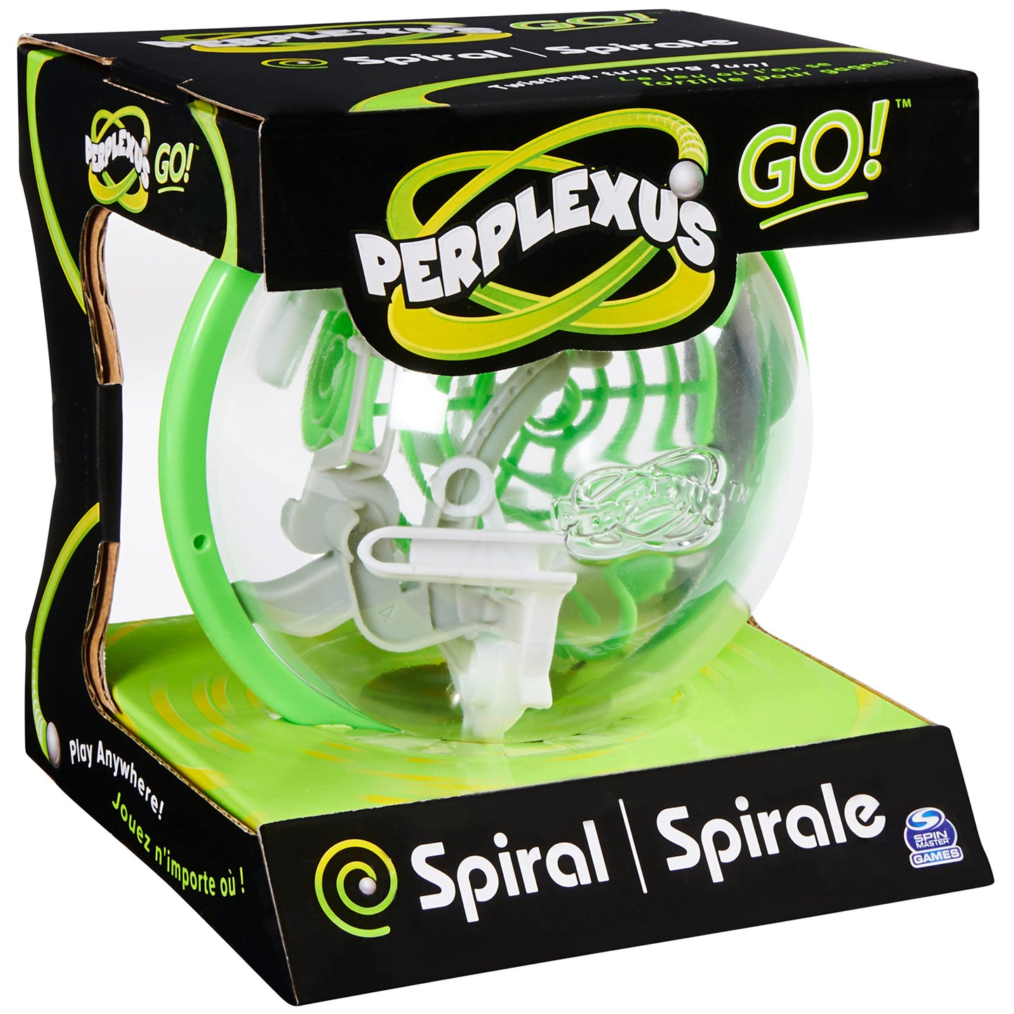 Spin Master Games 6059581 Perplexus Go Joc de societate 35 provocări 8+ ani (limba engleză)