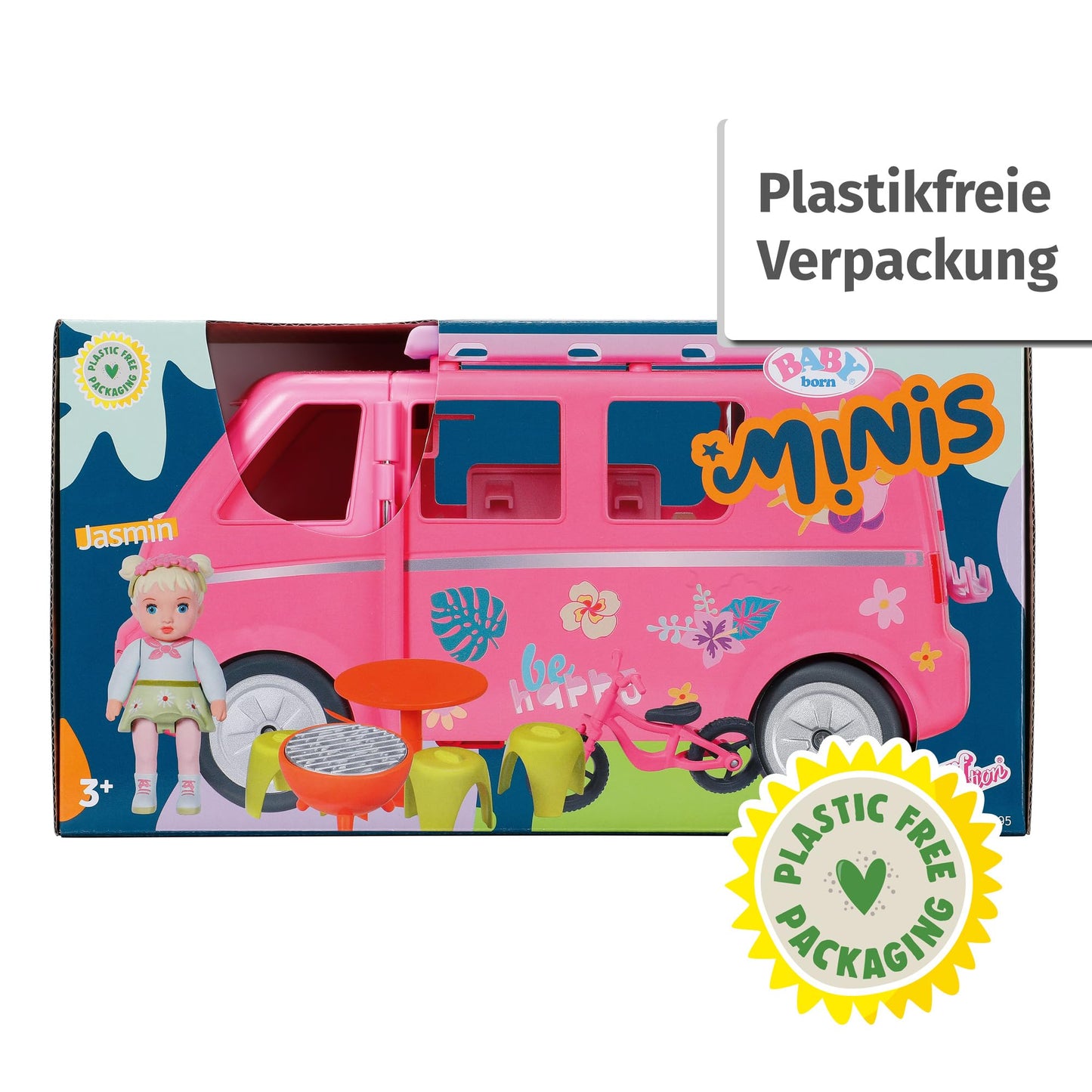 BABY Born Minis Campervan cu Jasmin