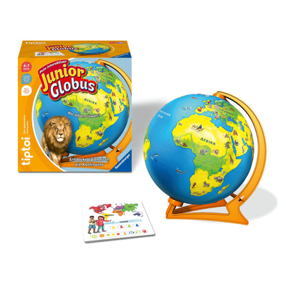 Ravensburger tiptoi 00115 - Globus Interactiv pentru Juniori - Jucărie pentru Copii de 4 Ani pentru Descoperirea Lumii