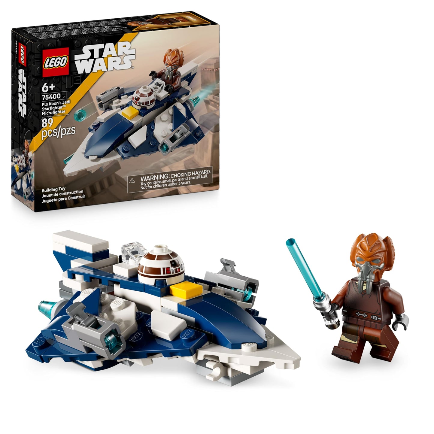LEGO 75400 Star Wars Plo Koon Jedi Starfighter Microfighter