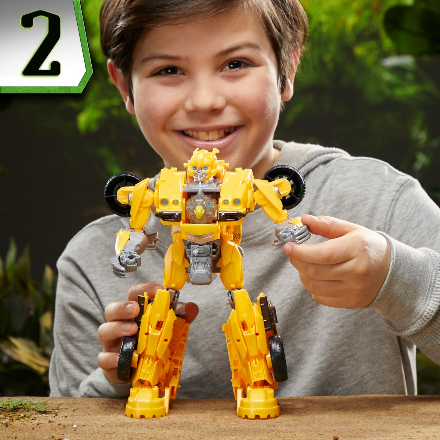 Transformers Figurina Bumblebee Beast Mode, 25 cm