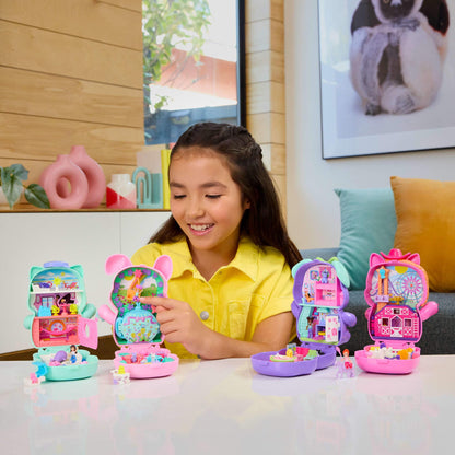 Polly Pocket Cutie portabilă Pony Rodeo, 1 păpușă