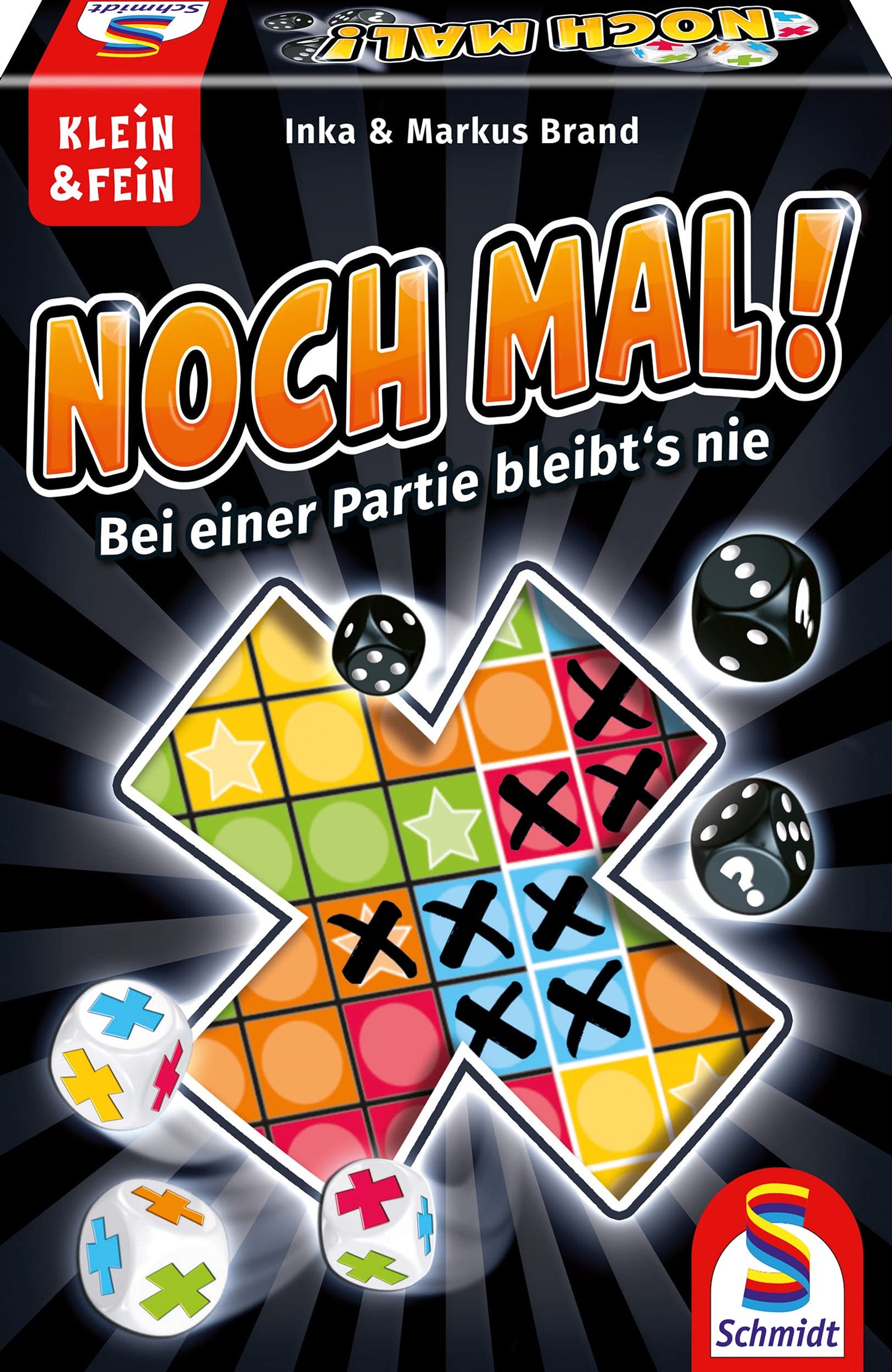 Schmidt Spiele 49327 Noch mal, joc cu zaruri, 8+ ani