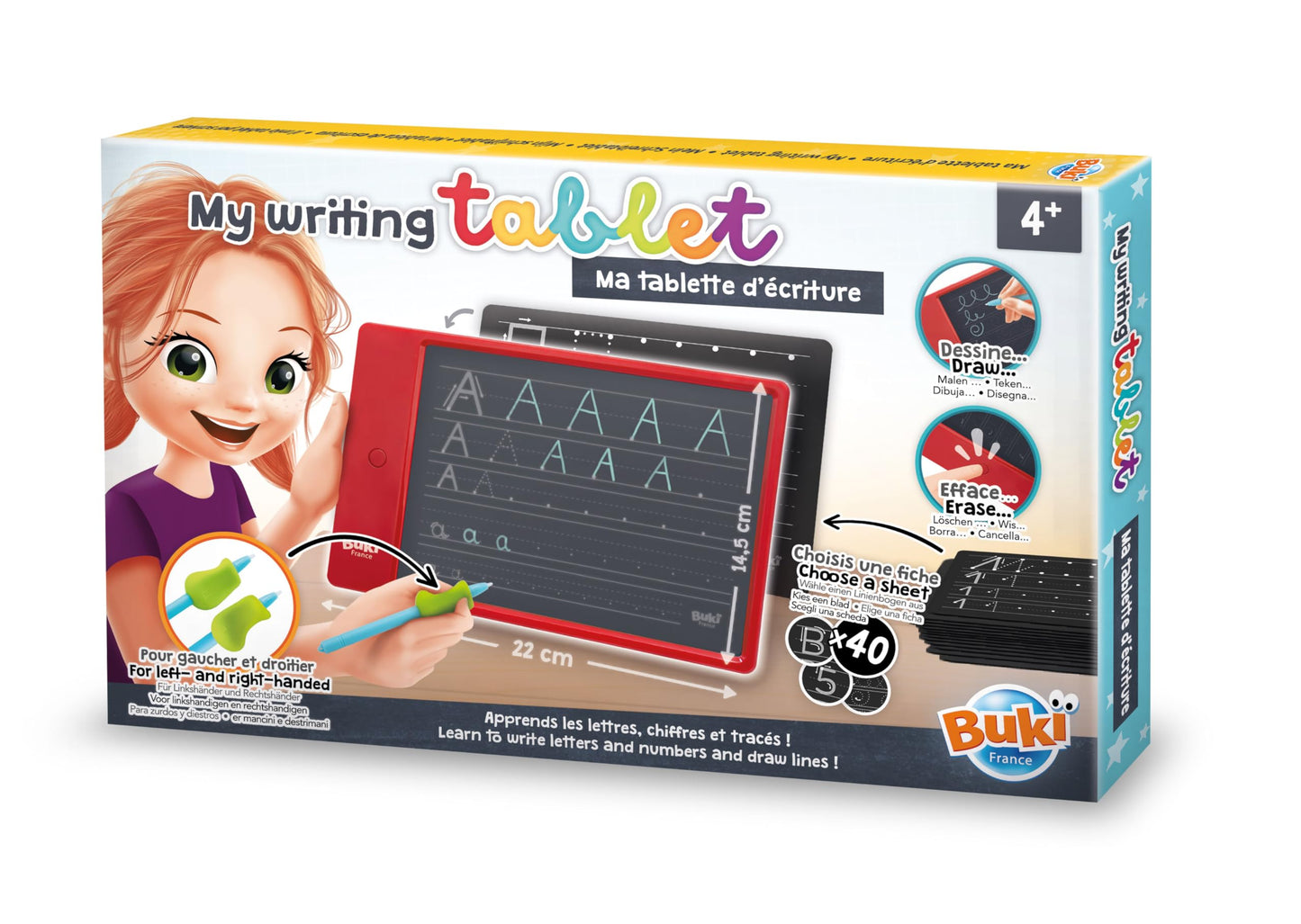 BUKI 5607 Tableta LCD scriere litere si cifre