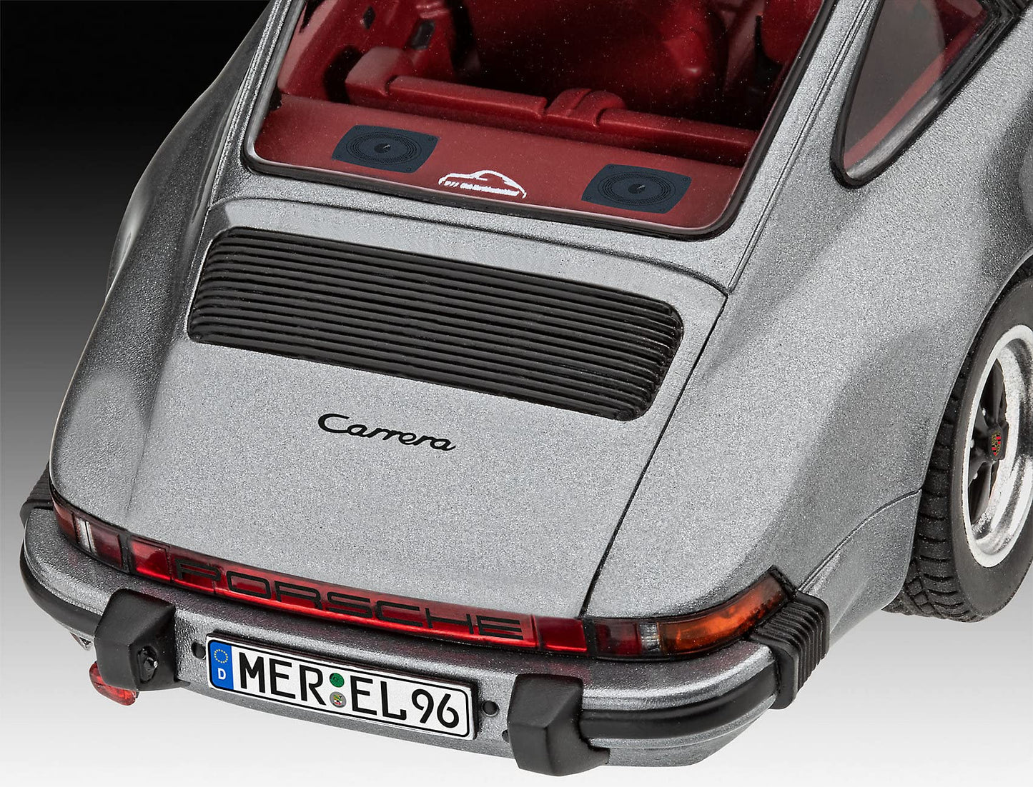 Revell 07688 Porsche 911 G Model Coupé, model auto de construit 1:24, 17,9 cm, kit de modelare pentru începători, de vopsit.