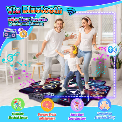 SUPPOU Saltea dans LED, 4 moduri, 5 niveluri dificultate