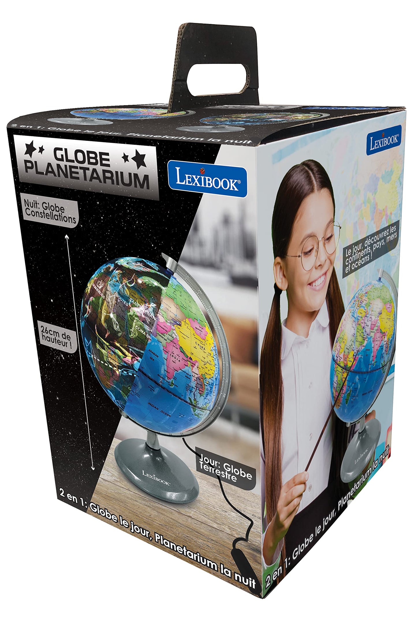 Lexibook NLJ185EN Glob pamantesc 2in1 planetariu