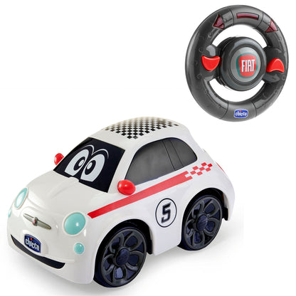 Jucarie Chicco Masinuta cu telecomanda Fiat 500 RC Sport, 3-6 ani+