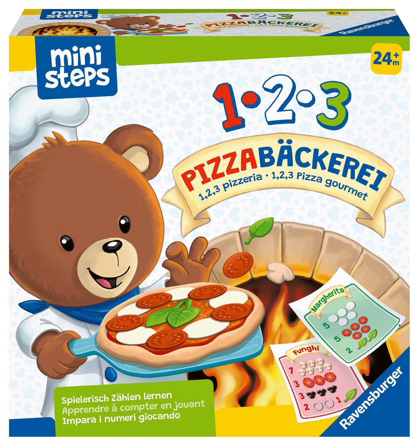 Ravensburger 4586 Joc Pizzerie cu ursul Butz, 2+ ani