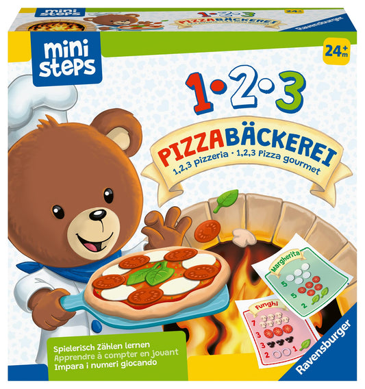 Ravensburger 4586 Joc Pizzerie cu ursul Butz, 2+ ani