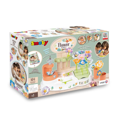 Smoby Florărie pentru copii, 100+ accesorii