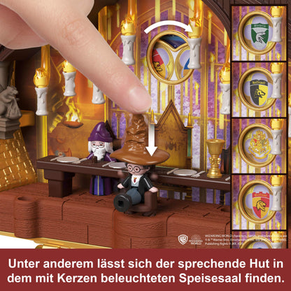 Set de colecție Polly Pocket Harry Potter cu 5 păpuși și 11 accesorii, HRD56