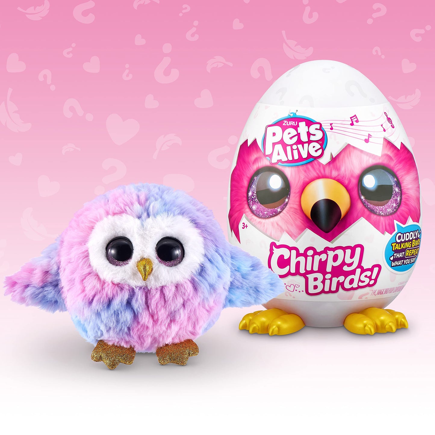Pets Alive Chirpy Birds Bufnita Normi, ou surpriza