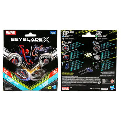 Hasbro Beyblade X Marvel Spider-Man vs Venom Multipack
