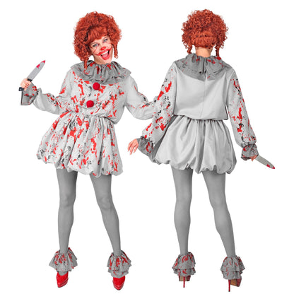 Widmann Costum Clovn Horror Vintage, Halloween