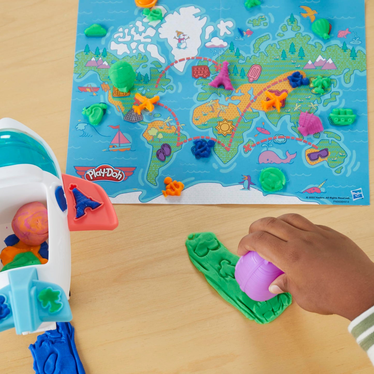 Play-Doh Flugi Set creativ avion, 2+ ani