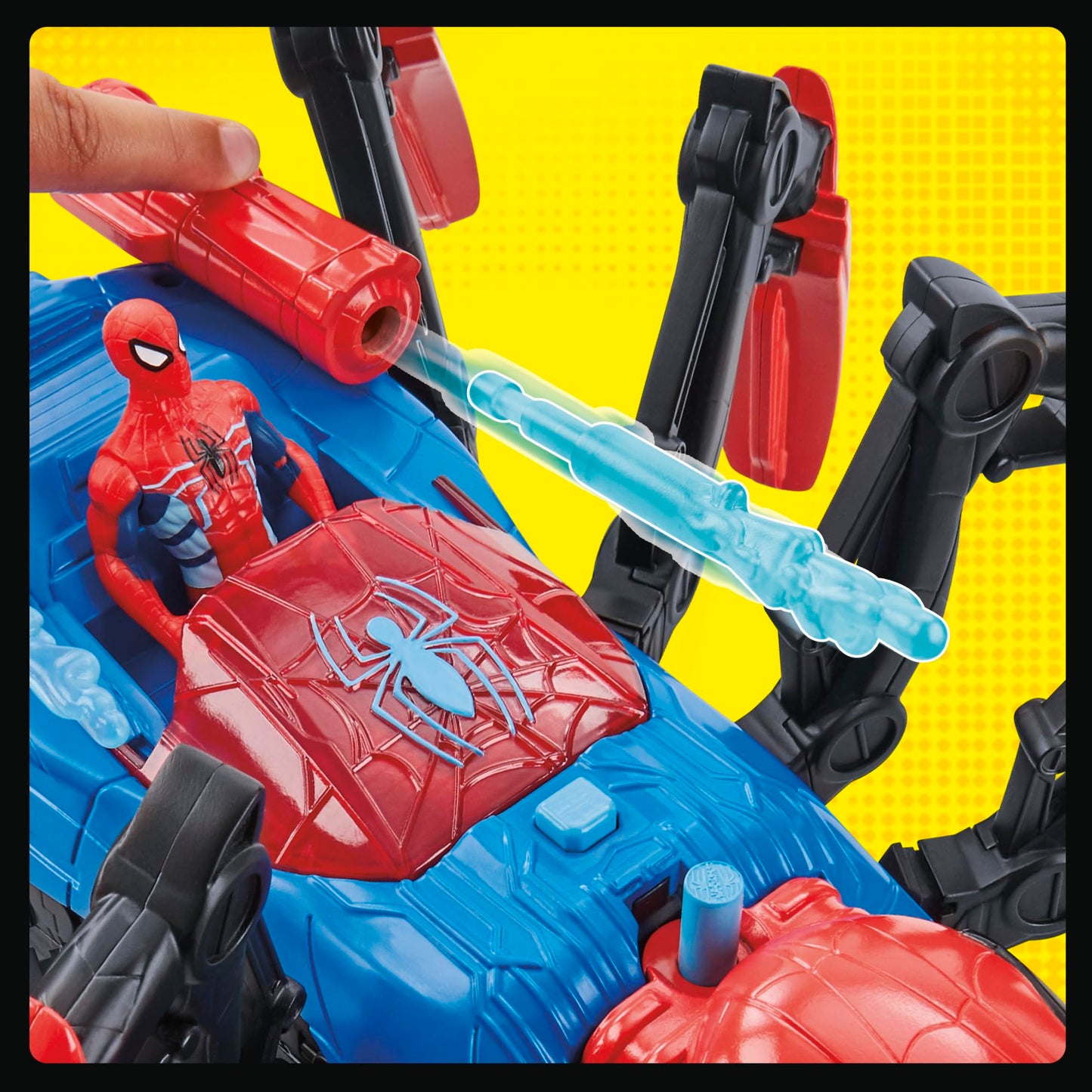 Hasbro Spider-Man Vehicul Crawl & Blast cu Figurina