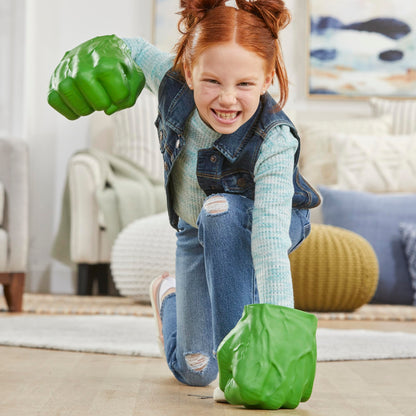 Marvel Avengers Hulk Mănuși Gamma de Joacă de Rol, verzi