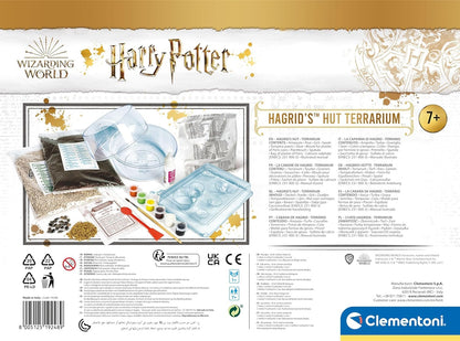 Clementoni Harry Potter Terrarium - Set cu accesorii pentru un mini ecosistem terariu - Jucărie pentru cultivarea plantelor - Kit pentru fanii lui Potter, 7 ani+, 19248