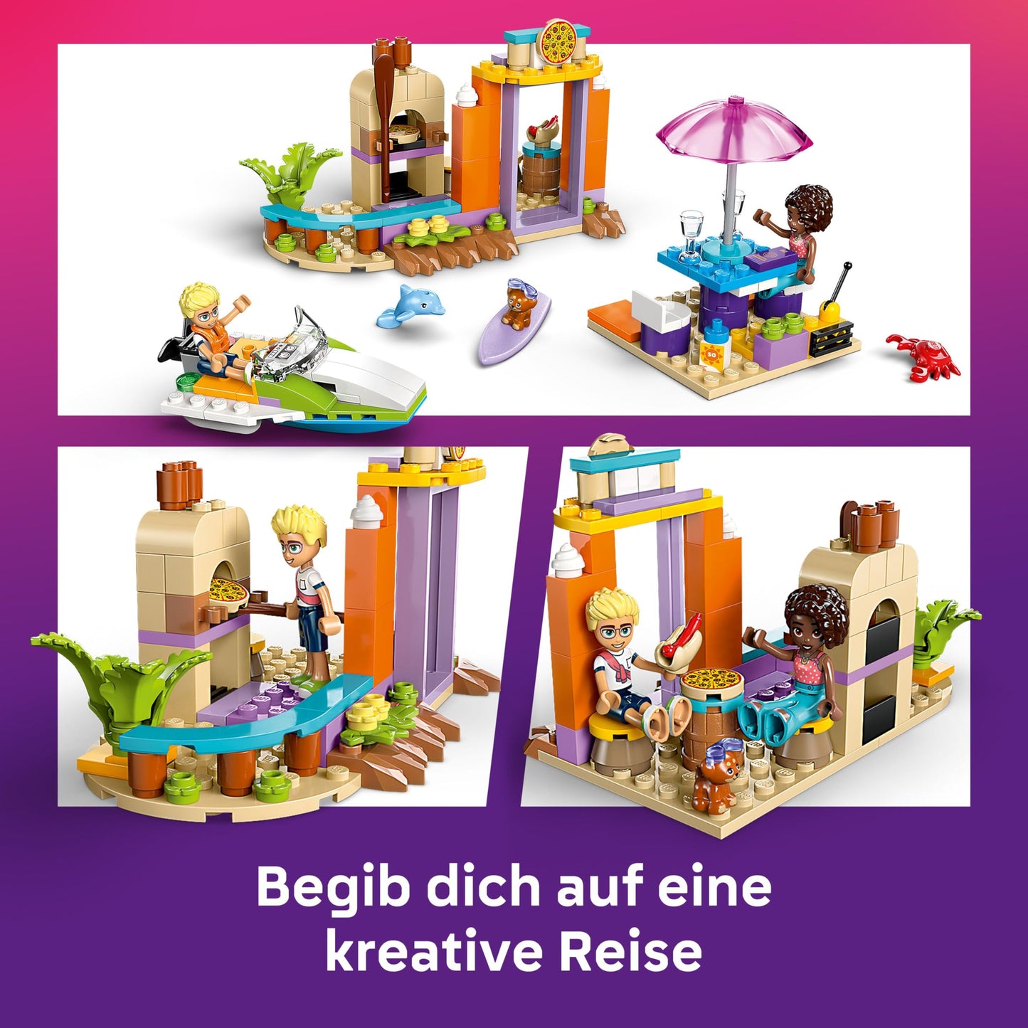 LEGO Friends 42672 Set de construcție creativ cu 188 piese pentru fete de la 5 ani