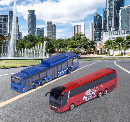 Majorette Autobuz MAN City, metal, 13 cm