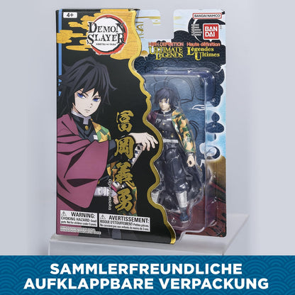 BANDAI Demon Slayer Giyu Tomioka Figurină 12 cm, 4+ ani