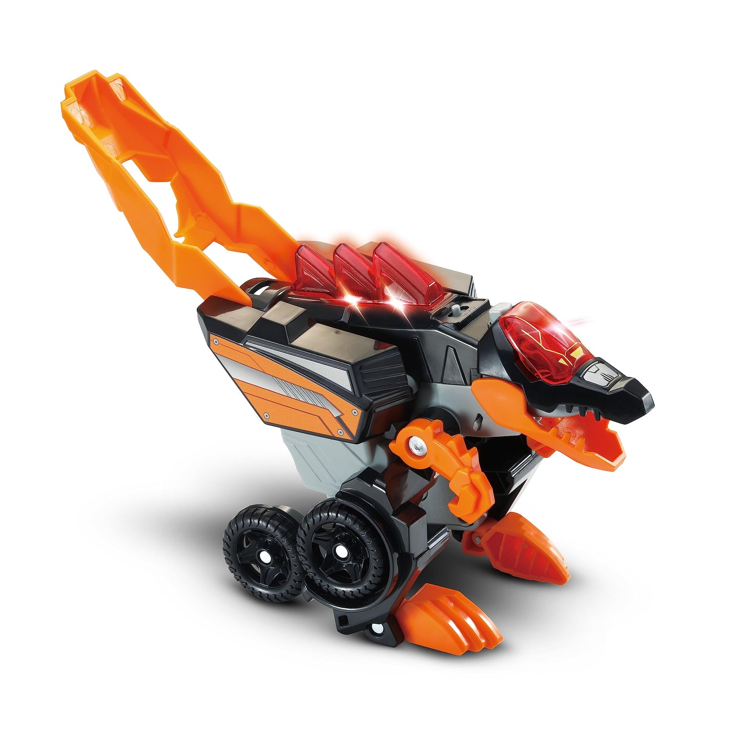 VTech Switch and Go Dinos Spinosaurus și Pterodactyl – Transformer Dino-Auto 2 în 1 cu sunete și efecte de lumină – Pentru copii de 3-8 ani