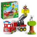 LEGO DUPLO 10969 Set de construcție Mașină de pompieri cu minifigurine 2+ ani