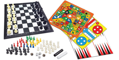 Lexibook JGM800 Set 8 jocuri de masa magnetice