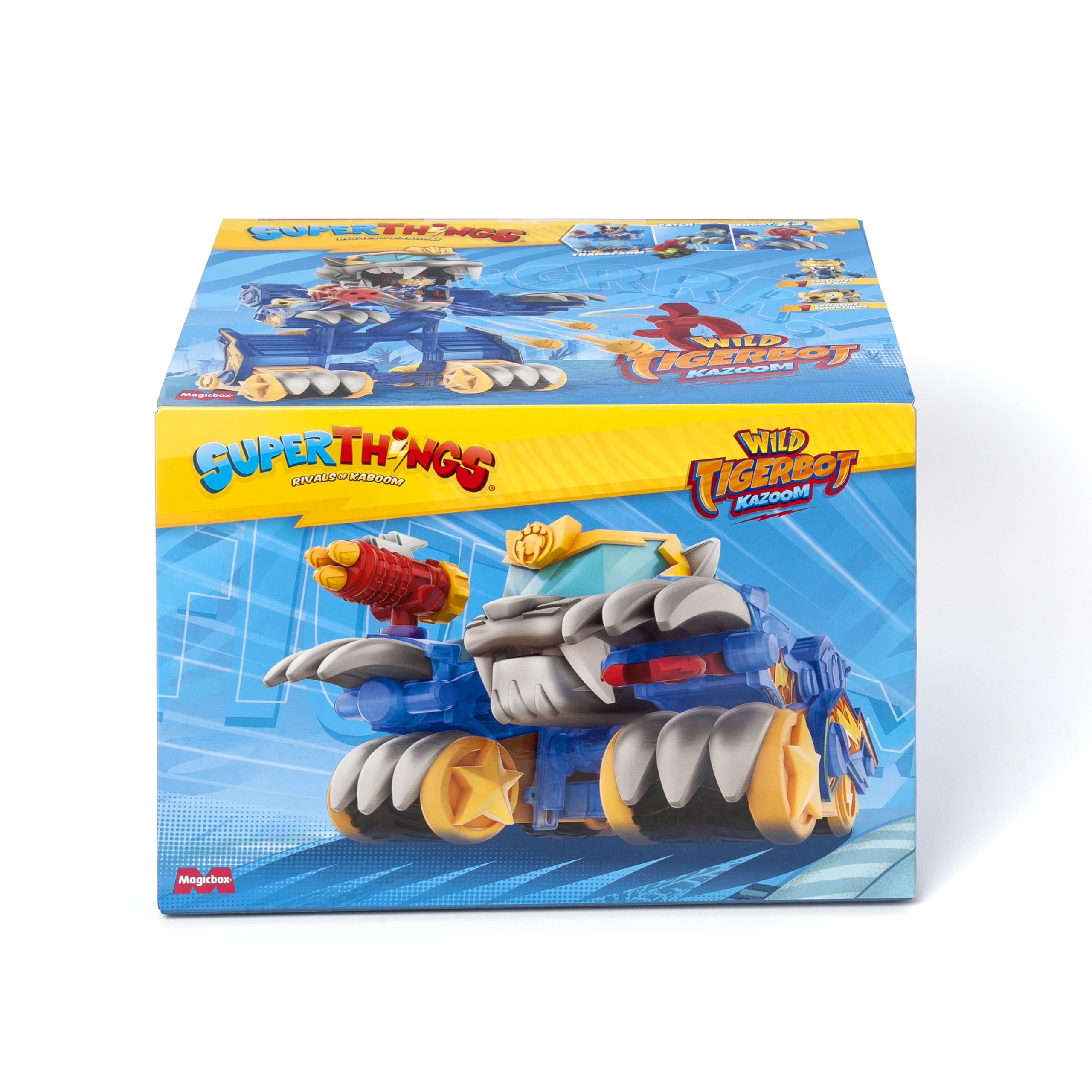 SuperThings Wild Tigerbot Kazoom Robot transformabil – Jucarii reduse