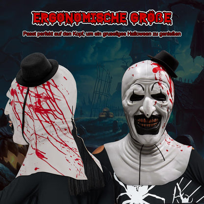 IEEILULU Mască Clovn Terrifier Halloween