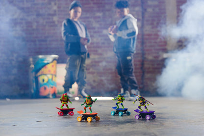 Testoasele Ninja Adolescente Mutante TMNT | Donatello Testoasa Ninja Mutant Mayhem cu Telecomandă Half Pipe |Jucării și Cadouri pentru Copii de 5+ Ani