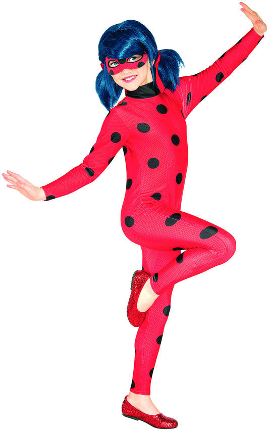 Rubies Costum Ladybug Miraculous, 9-10 ani