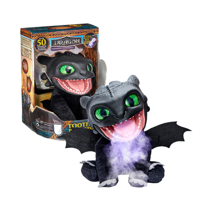 Famosa Toothless Marionetă electronică 30 cm, 6+ ani