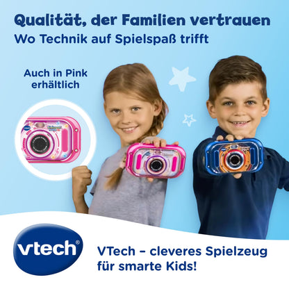 Vtech KidiZoom Touch 5.0 Camera digitala touchscreen, albastru
