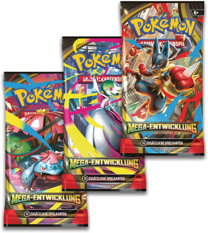 Pokémon TCG Set Mega-Evoluție Carvanha, 3 boostere