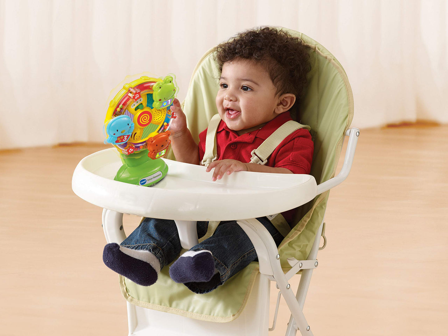 VTech 80-165904 Jucărie pentru bebeluși Carusel muzical cu funcții