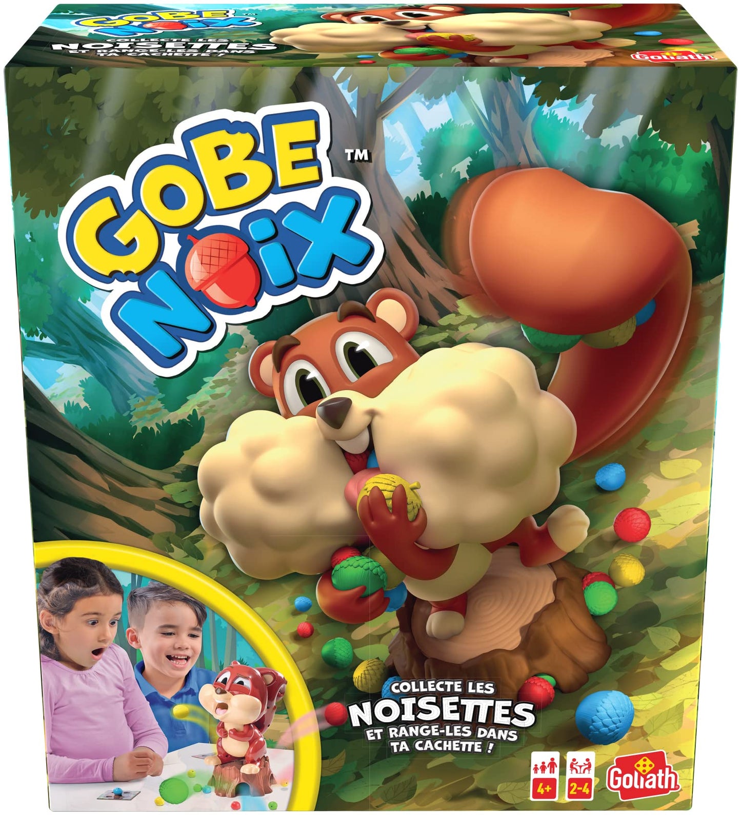 Goliath Gobe Noix - Joc de societate pentru copii de la 4 ani