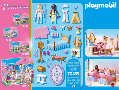 PLAYMOBIL 70453 Dormitor Prințese, 4+ ani