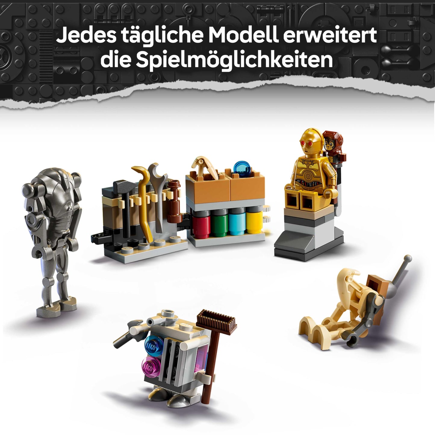 LEGO 75418 Star Wars Calendar Advent 2025, 24 surprize, 6+