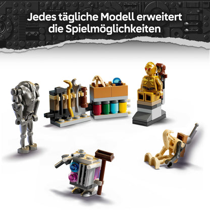 LEGO 75418 Star Wars Calendar Advent 2025, 24 surprize, 6+