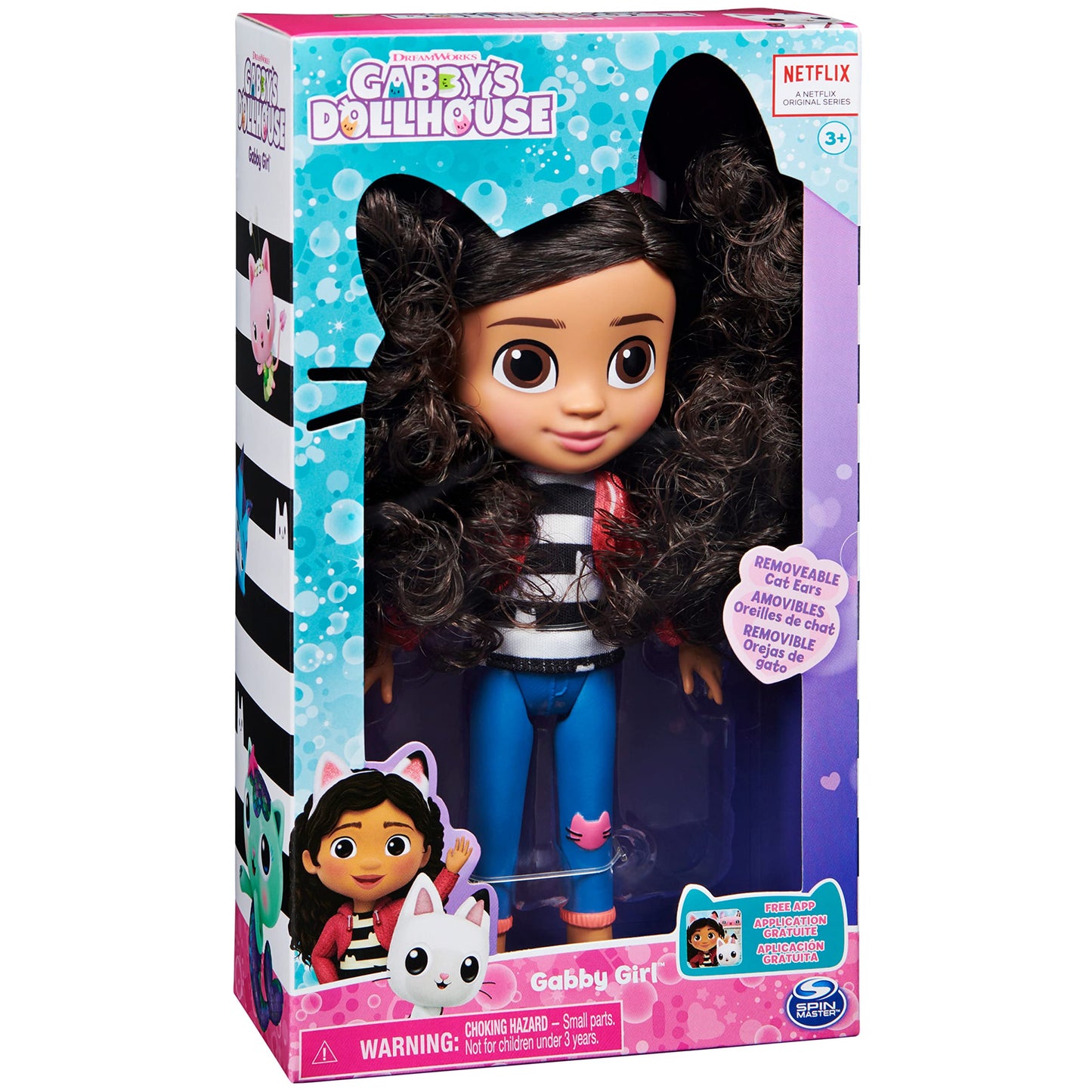 GABBY'S DOLLHOUSE - PĂPUȘA GABBY - Păpușa Gabby 20 cm 6060430 - Jucării pentru copii 3 ani +