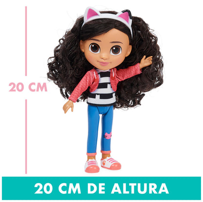GABBY'S DOLLHOUSE - PĂPUȘA GABBY - Păpușa Gabby 20 cm 6060430 - Jucării pentru copii 3 ani +