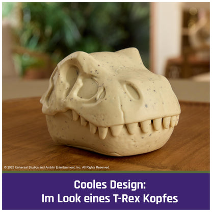 Bitzee Jurassic World Set de joacă interactiv Dino în design T-Rex cu 25 dinozauri virtuali, mod luptă și jocuri, cadou pentru copii de la 5 ani
