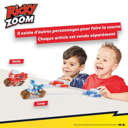 Ricky Zoom Launch & Go Motocicletă cu Figurină