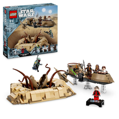 LEGO Star Wars 75396 Skiff Desert si Groapa Sarlacc