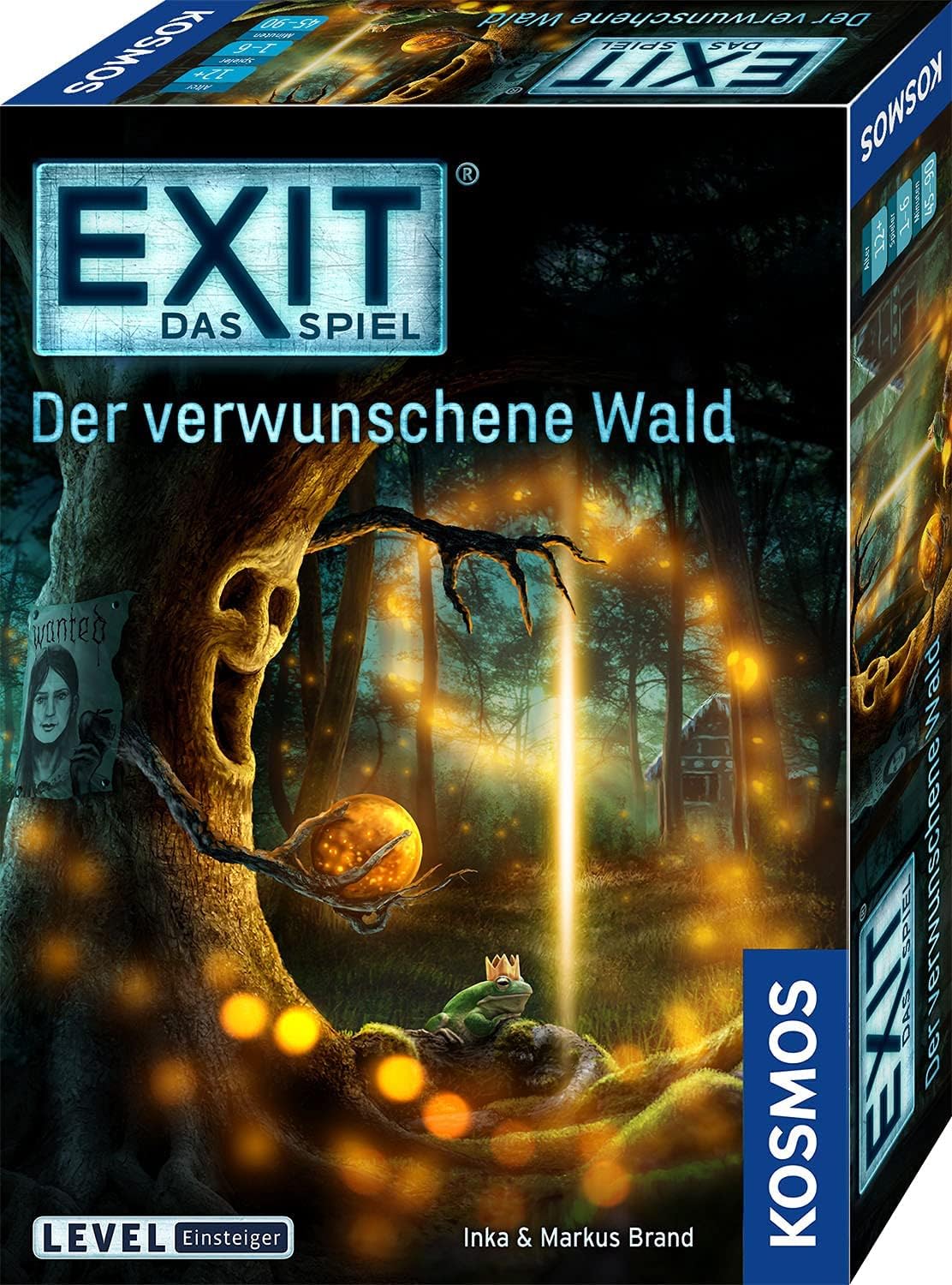 Kosmos 695149 EXIT Set de joc Escape Room Pădurea fermecată Nivel Începător 1-4 jucători de la 10 ani