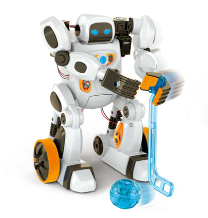 Clementoni Robotics Airo Robot AI de asamblat, 6 motoare, 9+