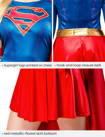 Rubie's Costum Supergirl adulți, mărimea S