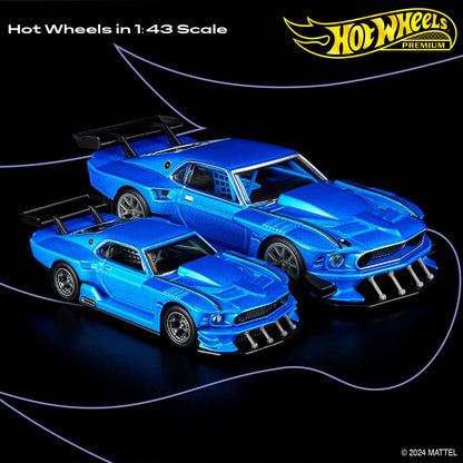 Hot Wheels HWT04 Ford Mustang, 1:43, metal